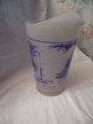 Vintage Washington DC travel sites souvenir glass pitcher