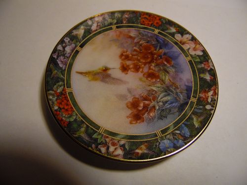 Lena Liu's Hummingbird Treasury mini plate Allen's Hummingbird #8