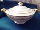 Meito china hand painted covered casserole vegetable  Camden pattern