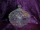 Fostoria american covered candy dish