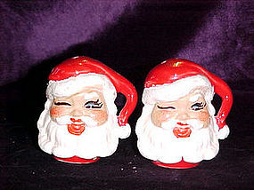 Santa Claus salt & pepper shakers