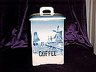 Delft blue coffee cannister, or Sugar cannister CZech