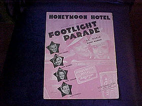 Sheet music, Honeymoon Hotel