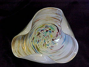 Italian art glass  dish