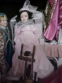 Porcelain Sleeping Beauty Doll