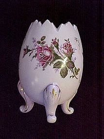 Large Hand painted Egg Vase Napco