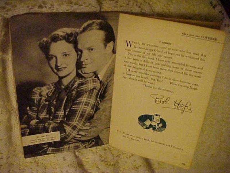 Bob Hope book 1941 first edition,Pepsodent premium