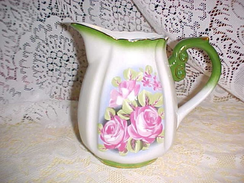 Water Pitcher with roses