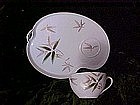 Noritake Bamboo snack set service for 4