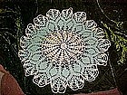 Large pineapple pattern crochet doily