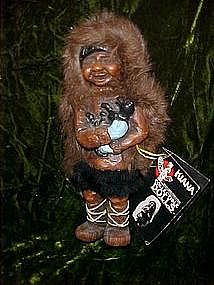 Authentic Kiana eskimo doll from Alaska