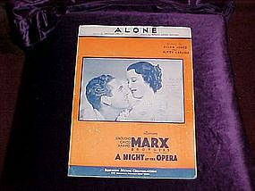 ALONE, A  Night at the Opera, The Marx Brothers