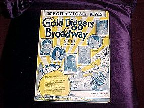 Mechanical Man The Gold Diggers of Broadway