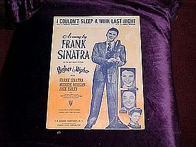 I Couldn't Sleep a wink last Night, Frank Sinatra