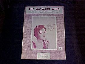 The Wayward Wind, Gogi Grant cover