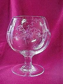 Noritake "Bamboo" brandy glass