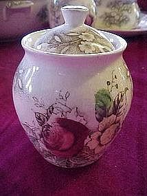 Nasco "rosevine" marmalade jar