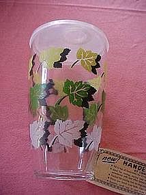 Libby hand shaker with leaves design