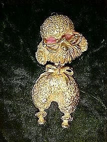 Swingin' poodle pendant