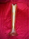 Fenton carnival glass swing vase