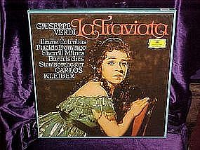 La Traviata by Guiseppe Verdi Lp set