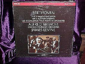 Beethoven The 5 Piano Conchertos Lp set