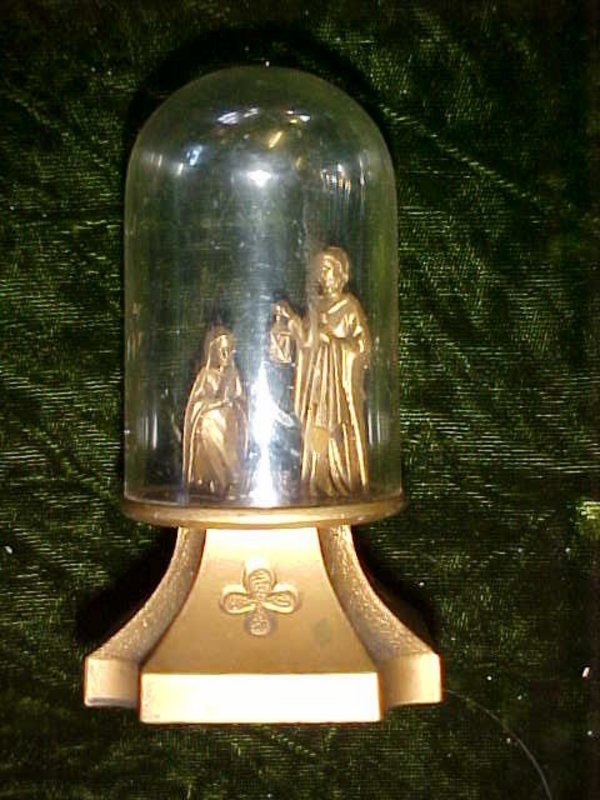 Small plastic Nativity figurine