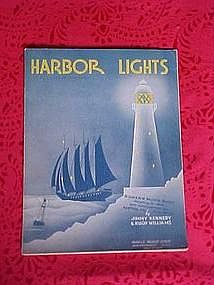 Harbor Lights, sheet music