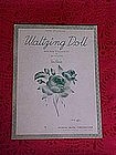 Waltzing doll, sheet music 1936
