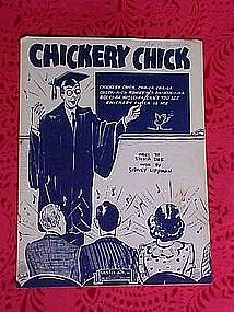Chickery Chick, sheet music 1945
