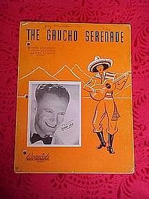 The Gaucho serenade, sheet music 1939