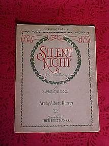 Silent Night Christmas Medley, music 1913