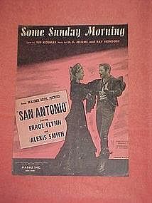 Some Sunday Morning, sheet music 1945