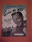 Going my way, sheet music 1944