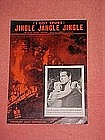 I got spurs, Jingle Jangle Jingle, sheet music 1942