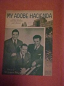 My Adobe Hacienda, Gordon Trio cover photo 1941