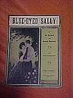 Blue-eyed Sally, sheet music 1924