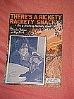 There's a rickety rackety shack, sheet music 1927