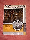 The champagne waltz, sheet music 1934