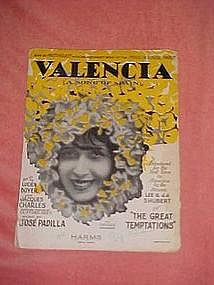 Valencia (A song of Spain) from The Great Temptations"