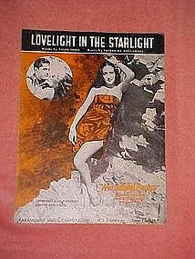 Lovelight in the Starlight, from Her Jungle Love 1937