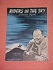 Riders in the Sky, Burl Ives cover 1949