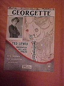 Georgette, from Ted Lewis' Greenwich Village Follies