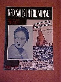 Red Sails in the Sunset, from the Provincetown Follies