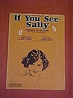 If you see Sally, fox trot music 1927