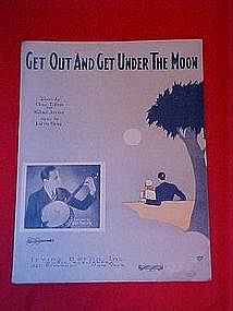 Get out and get under the moon, cover photo Roy Smeck