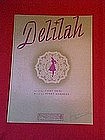 Deliliah, music by Jimmy Shirl and Henry Manners 1941