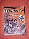 That International Rag, by Irving Berlin 1913