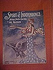 Spirit of Independence, WWI military march 1912