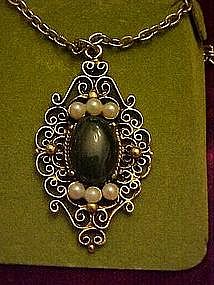 Vanderbuilt oriental jade pendant